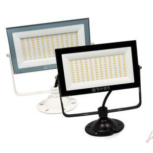 가로등 공장 태양광 센서 투광기 투광 정원 태양열조명 센서 투광 경관조명 LED사각투광등 전구색