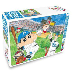 직소 퍼즐 짱구는 못말려 500P 홈런왕 어린이 교육용 창의력 놀이