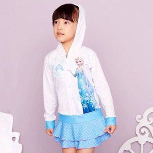 키즈 스카이 4p 래쉬가드 수모 수영복 겨울왕