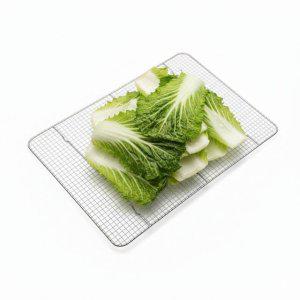 스텐레스 다용도 튀김망 겸 쟁반 물받이 기름받이 십자형 트레이