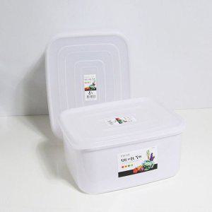 하얀김 하얀밀폐김 WBF6FCB 밀폐통 대형김치보관용기
