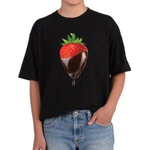 비캔버스BECANVAS 32수2합 피그먼트반팔티 딸기 초코크림 디저트 초코랑 우리에게 단맛 모든색상사이즈