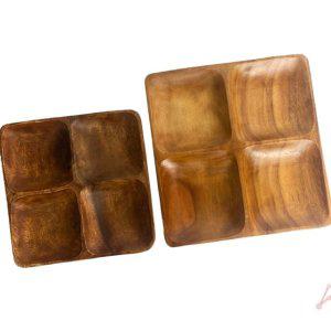 예쁜접시 앞 나눔 파스타 예쁜그릇 업소용 그릇세트 양식 쟁반 아카시아 정사각 4절 대