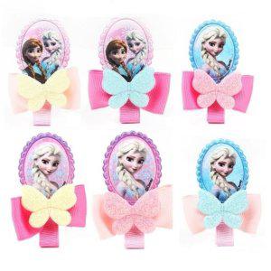 아기 여아 헤어핀 1개입 나비 장식 집게핀