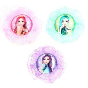 아동용 집게핀 원형 레이스 디자인 1개 유아 헤어핀 머리장식