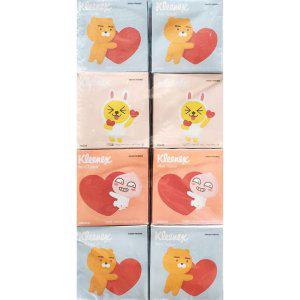 2겹화장티슈 화장티슈 크리넥스 카오프티슈 16개입 미니각티슈