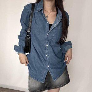 데이트 봄 프릴블라우스 여자남방 쉬폰 셔츠 캐쥬얼