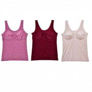 여성 편한브래지어 브라 캡끈나시 도트무늬 10