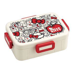도시락 헬로키티 푸드레드 사면결착 도시락통 650ml