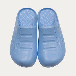 신우 EVA 심플 막힘욕실화 (블루)