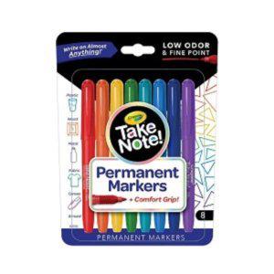 크레욜라 TAKE NOTE 8색 퍼머넌트마카