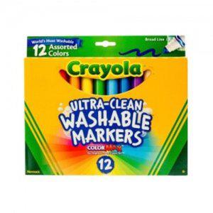 크레욜라 워셔블수성굵은선마카울트라클린 12색