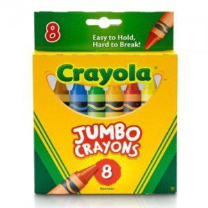 크레욜라 점보크레용 8색