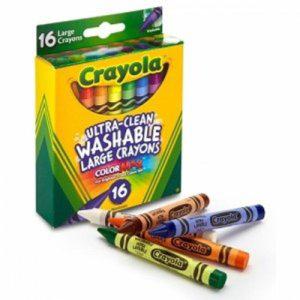크레욜라 울트라클린 수성굵은크레용16색