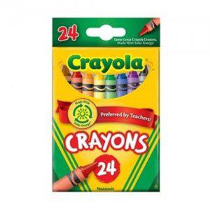 크레욜라 일반크레용24색