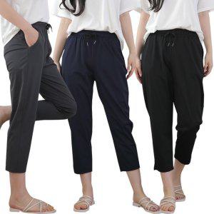 바지 냉감 편한 여름바지 여성바지 7부바지 밴