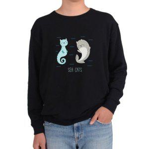 기모맨투맨 바다표범 물개 sea cat 인천그림 전색상 사이즈