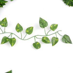 인조잔디 넝쿨 벽면 인테리어 스킨답서스 2M 12줄