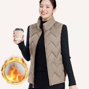 낚시조끼 여성조끼 패딩조끼 다운 수면조끼 여성