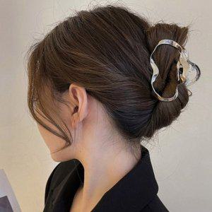 둥근모양 집게핀 추천 여름 올림머리핀 꾸안꾸 시원