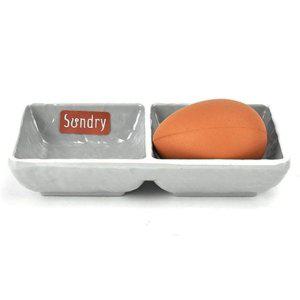 나눔 그릇 종지 접시 앞접시 멜라민 반찬 2구 소스볼