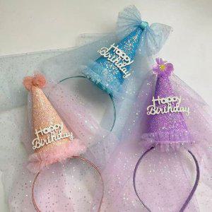 핏픽 생일 왕관머리띠 (만 14세이상사용) 파티용품