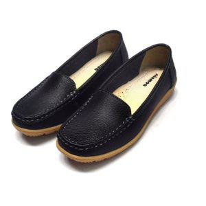 여성 플랫슈즈 캐주얼 로퍼 할머니 효도신발 선물