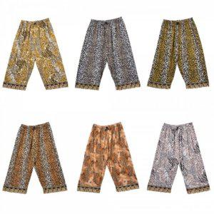 호피무늬 바지 귀여운잠옷 파자마 여성홈웨어 레