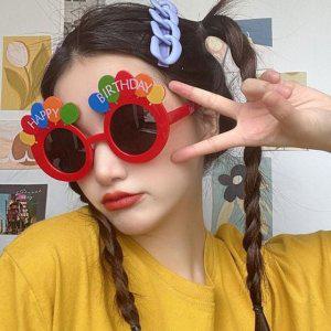 파티 행사용 생일 축하 안경 특별한 해피버스데이 기념 소품