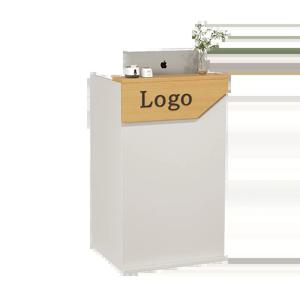 현대 살롱 전문 바 카운터를 위한 살롱 머리카락 리셉션 데스크 뷰티 럭셔리 단순 Resepsiyon Masası 상업용 가구