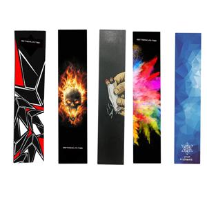 10x48 인치 스케이트 보드 그립 테이프 시트 버블 프리 방수 스쿠터 그립 테이프 롱 보드 그립 테이프 사포