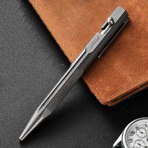 다기능 티타늄 합금 전술 펜, 비즈니스 서명 볼펜, 비상 자동차 창문 차단기, 호신 용품
