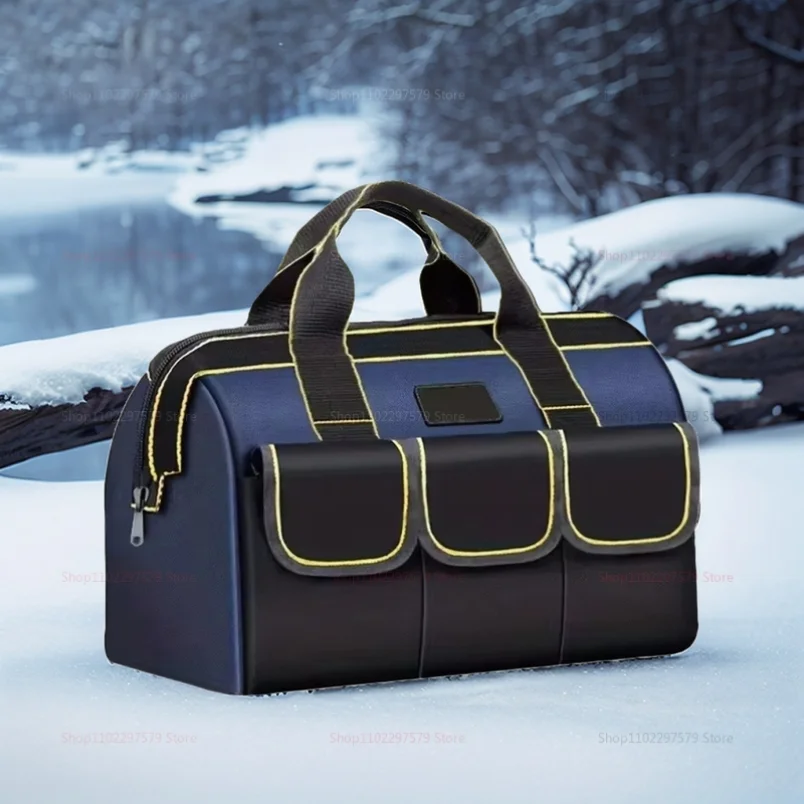 16/18 인치 도구 가방 1680D 옥스포드 천 내마모성 방수 고용량 전기 목공 휴대용 보관 손 가방