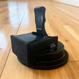 흡착식 바닥재 도구 인체공학적 손잡이 고정기 라미네이트 흡착 도구 틈새 수리용 베이스보드 하드우드 목공용 포장재