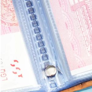 50매 저금 바인더 휴대용 PU 가죽 플래너 오거나이저 저축 핸드북 현금 봉투 계좌 책 새해 선물