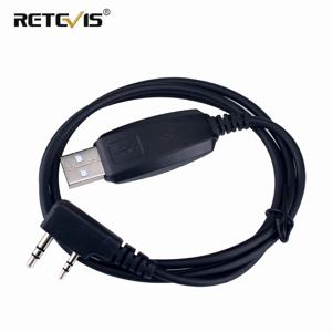 Retevis 워키토키 USB 프로그래밍 케이블 DMR 2핀 11mm 라디오 액세서리 (Retevis RT3S RT52 TYT MD-380 MD-390 MD 380 호환)