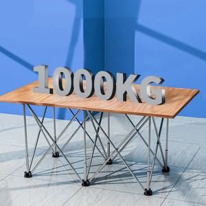 휴대용 접이식 작업대, 스테인리스 스틸, 스파이더 레그, 지지대 빠른 텔레스코픽 작업대, 운반 가방 포함, 6 다리 작업대