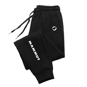 2025 남성 야외 활동 패셔너블한 두꺼운 바지 신상 캐주얼 루즈 프린트 스포츠 바지 봄 가을 겨울 패션