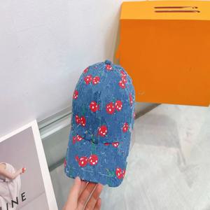 체리 카우보이 어부 모자 여성용 파리 캐주얼 다용도 냄비 모자 캐주얼 다용도 양산 어부 모자