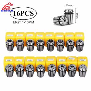 ER11 ER16 ER20 ER25 ER32 ER 정밀 스프링 콜릿 척 0.015mm 0.008mm CNC 밀링 공구 용 조각 기계 스핀들 모터