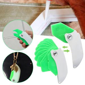 9 In 1 실리콘 솔기 도구 실란트 리무버 실용 코킹 피니셔 스크레이퍼 도구 필러 용 다목적 휴대용 그라우트 리무버