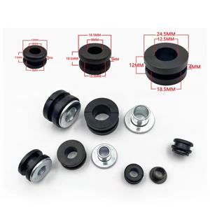 10 개/대 오토바이 버퍼 와셔 앞 유리 패드 자동차 플레이트 고무 압력 릴리프 쉘 나사 원형 충격 흡수 패드