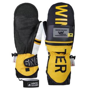 전문가용 케블라 초강력 미끄럼 방지 스키 장갑 내장형 손목 보호, 방수 및 30도 보온 3M 스키 장갑