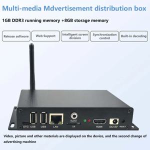 안드로이드 디지털 광고 박스, 정보 공개 터미널, 레스토랑 메뉴, 빌로보더 간판 플레이어, HD 1080P