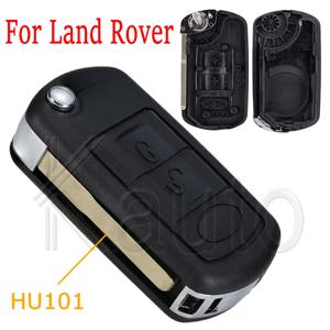 랜드 로버 용 디스커버리 3 LR3 레인지 로버 용 스포츠 용 Vouge 2005-2010 3 버튼 플립 원격 자동차 키 Fob 쉘 케이스