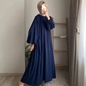 라마단 사우디 아라비아 긴 가운 모로코 두바이 여성용 Abayas 겸손한 맥시 드레스 Jalabiya Kaftan 이슬람 Eid 이슬람 Vestidos
