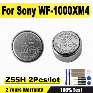 소니 WF-1000XM4 블루투스 헤드셋 배터리 + 도구에 대 한 CP1254 1254 교체에 대 한 2 개/몫 새로운 Z55H 3.85V 70mAh Bateria