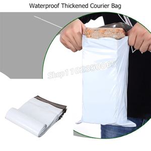 100Pcs 방수 두꺼운 택배 가방 셀프 씰 플라스틱 스토리지 메일링 봉투 가방 익스프레스 특수 물류 포장 가방