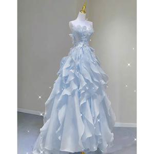 우아한 이브닝 드레스 여성용 2024 신상 성인식 고급 럭셔리 소규모 졸업 연회 예술 시험 사회자용