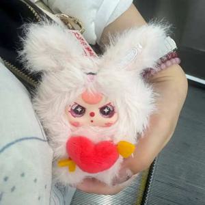 베이비 쓰리 큐피드 비닐 플러시 토이 블라인드 박스 시리즈 귀여운 미니 인형 백팩 펜던트 정교한 키체인 미스터리 박스 서프라이즈 선물